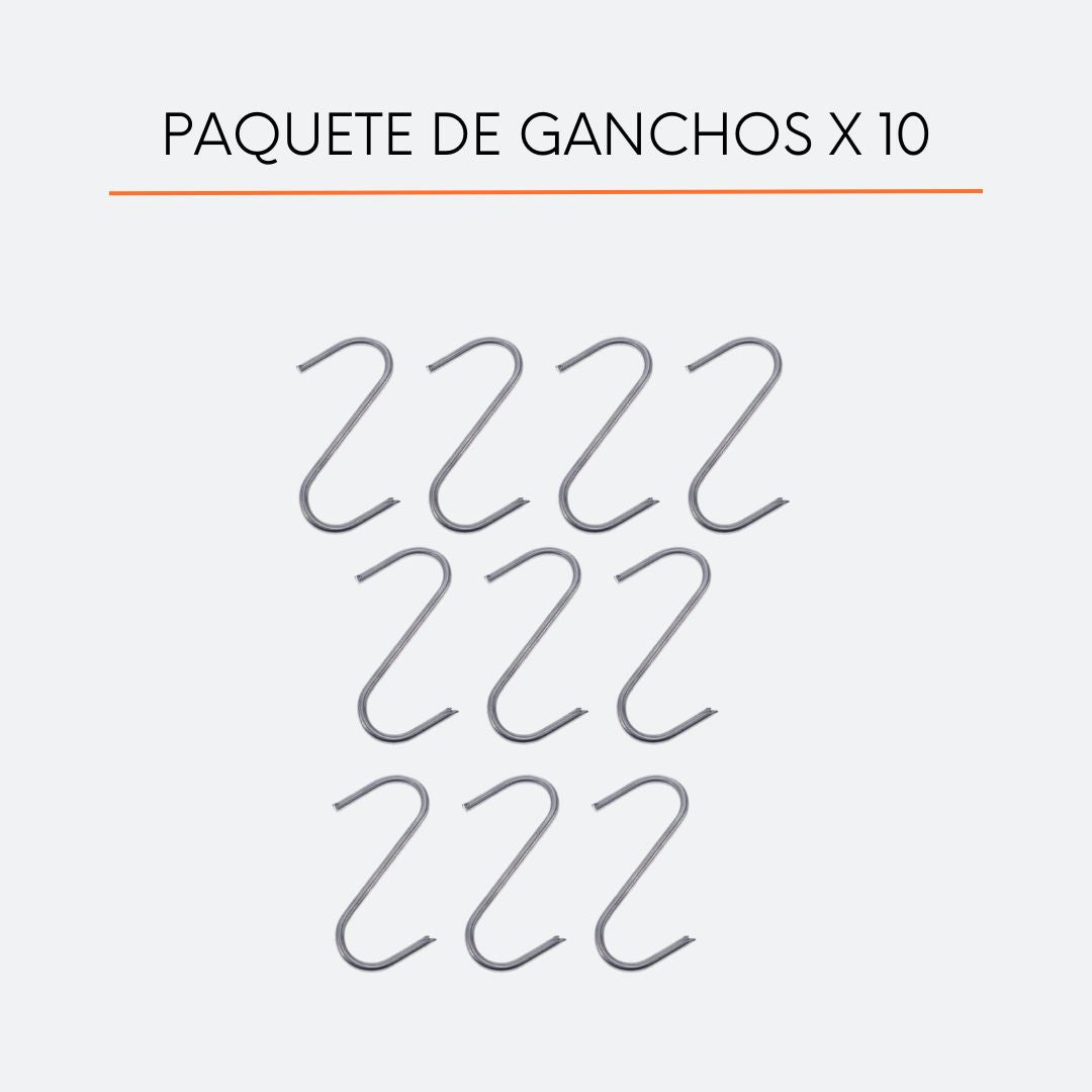 Paquete de Ganchos x10