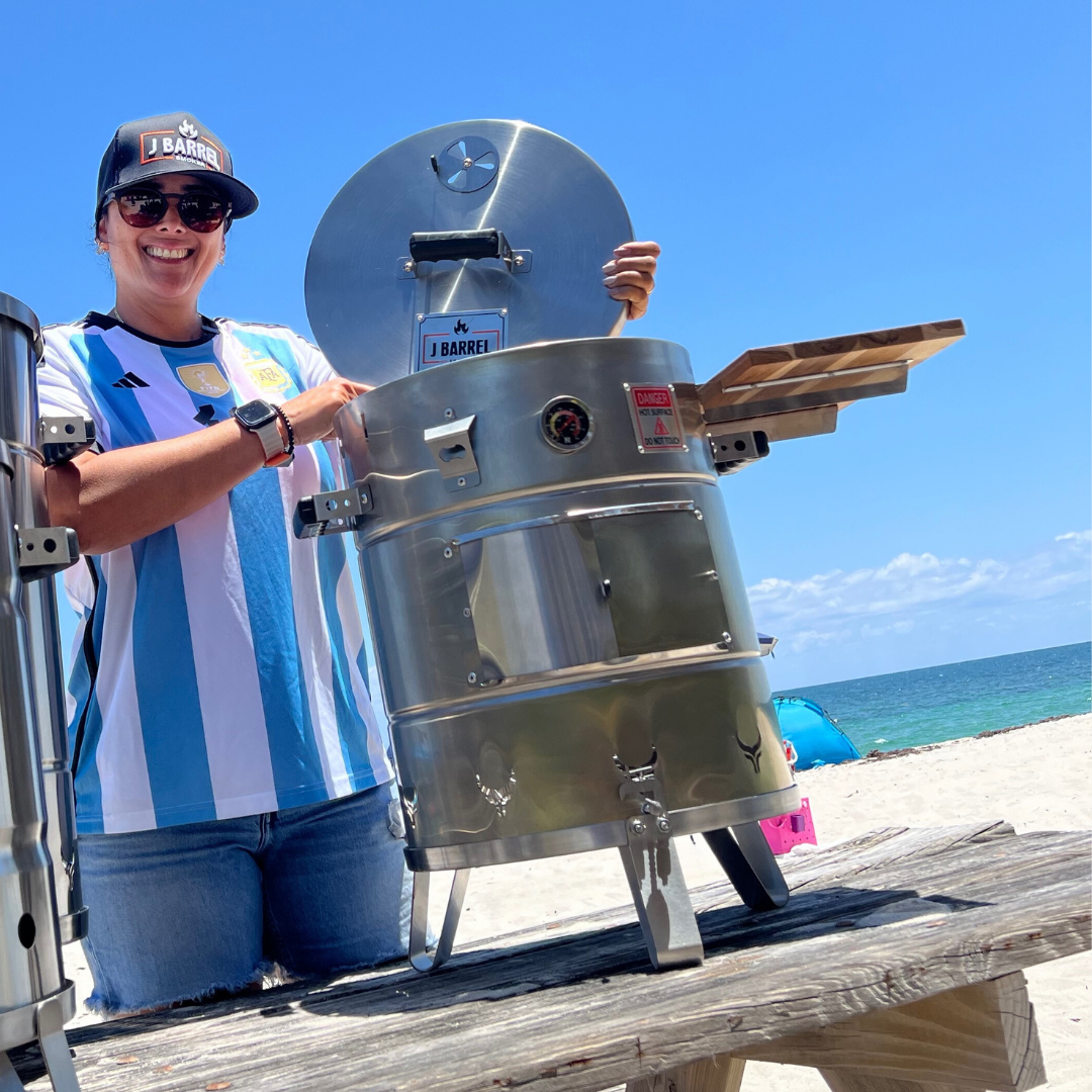 Dexter Barrel Smoker (Small: up to 28 lbs)