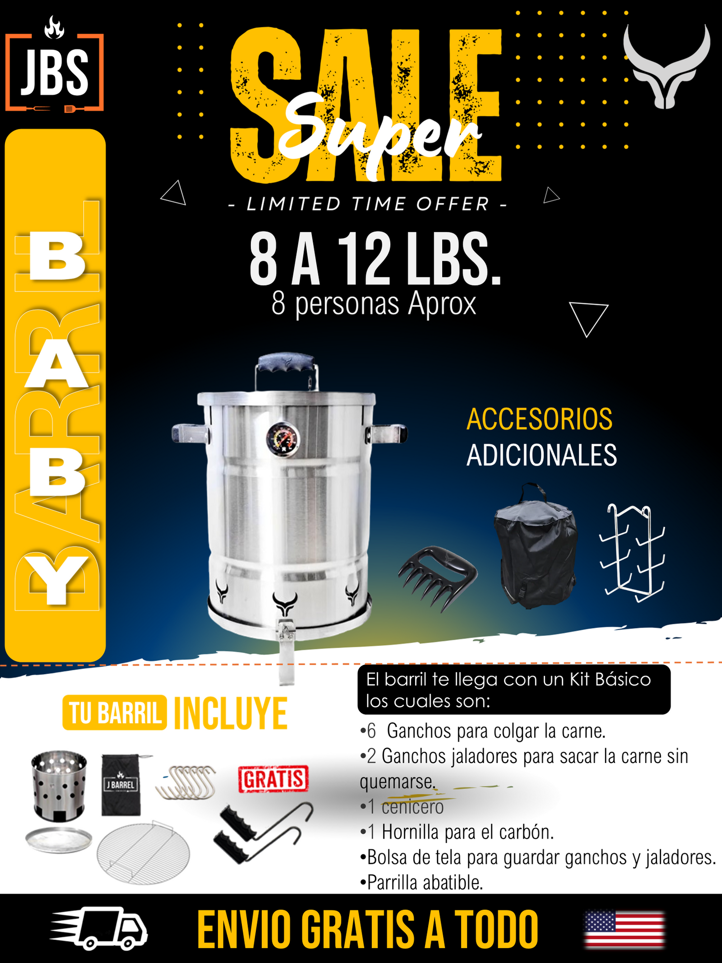 Combo Baby (hasta 12 Lbs)