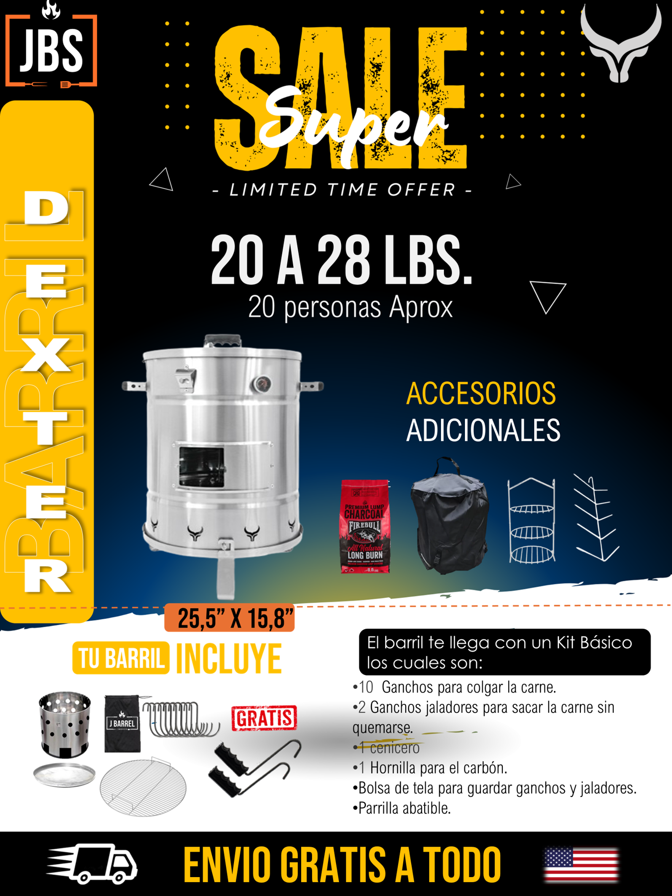 Dexter Season Combo (up to 28 lbs)