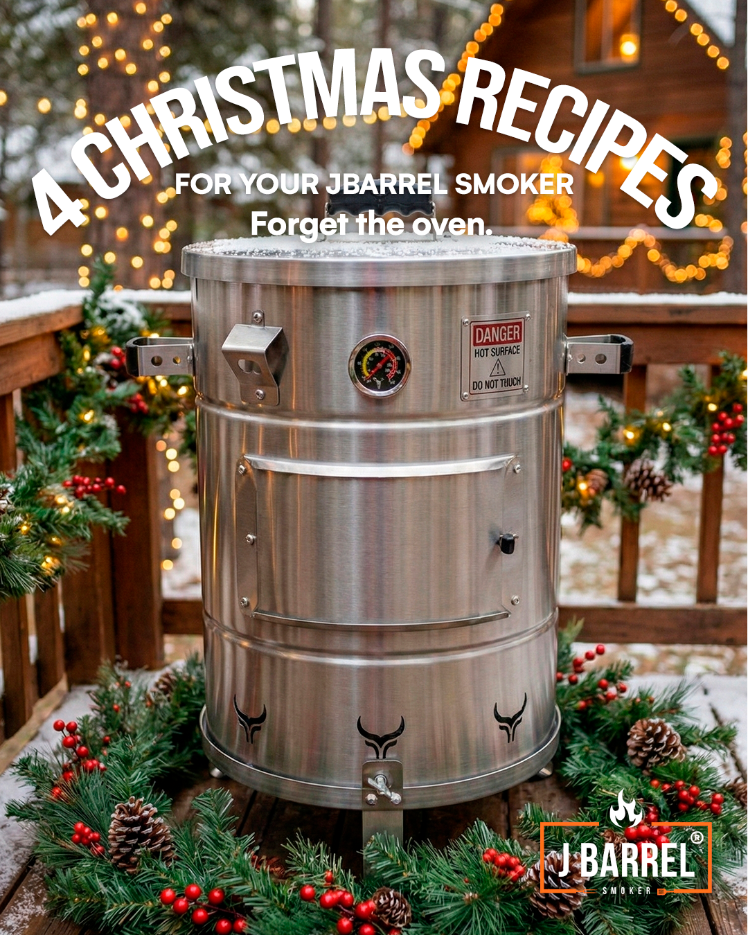 4 Recetas Navideñas para tu Angus: Olvídate del Horno y Abraza el Humo