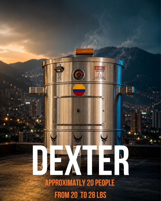 Jbarrel Dexter Smoker (Small: up to 28 lbs)