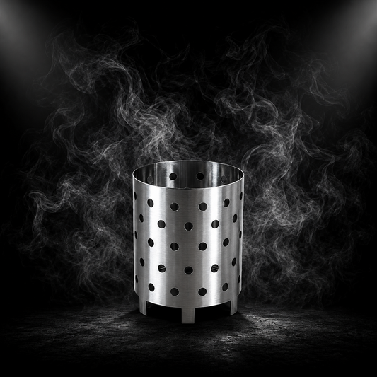 Juego de 4 brochetas de carne de acero inoxidable estilo Rodizio