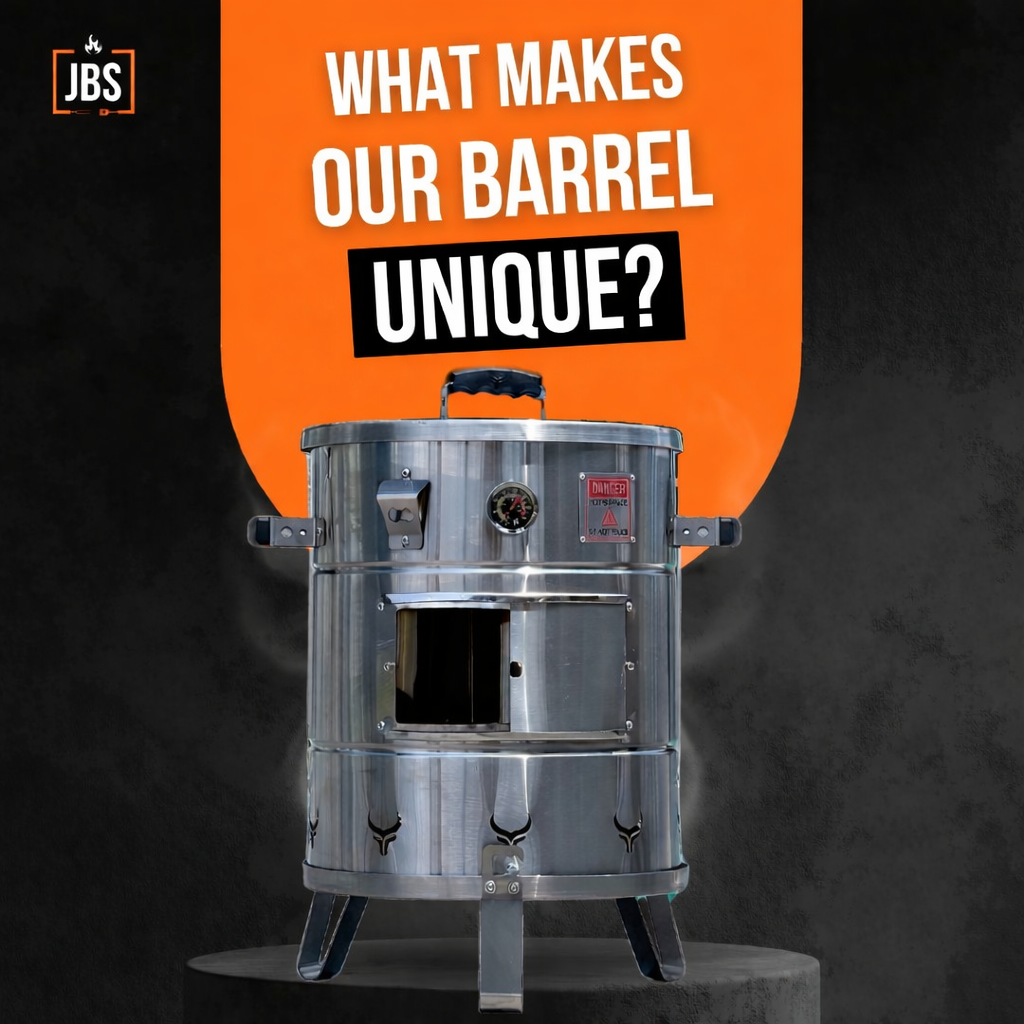 Colombian Premium Smoker Barrel – Stainless Steel