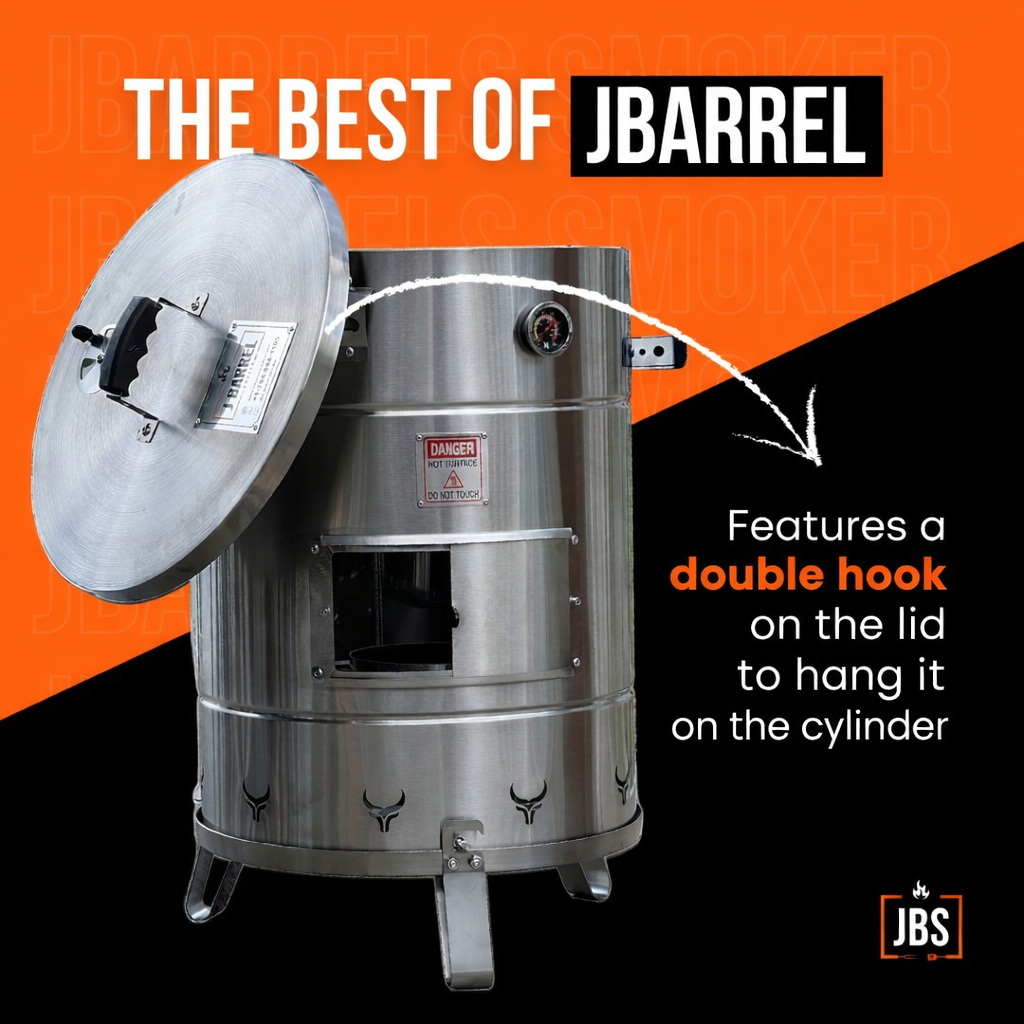 Colombian Premium Smoker Barrel – Stainless Steel