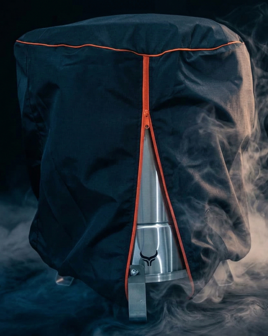 Smoker Barrel Cover – Waterproof Protective Canvas