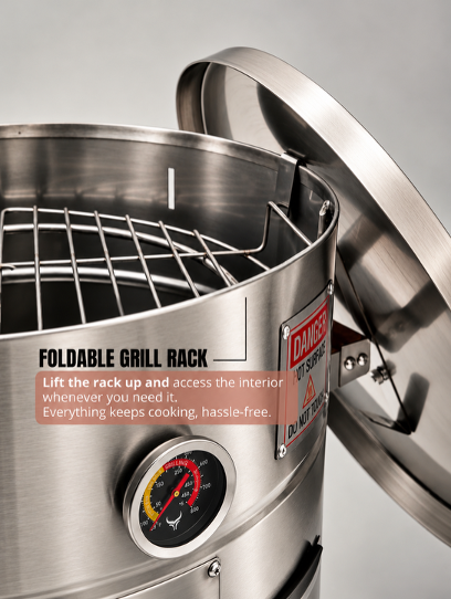 Jbarrel Baby Smoker (Mini: up to 12 lbs)