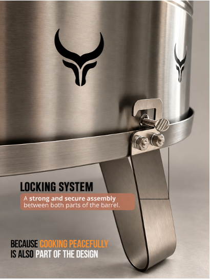 Jbarrel Baby Smoker (Mini: up to 12 lbs)