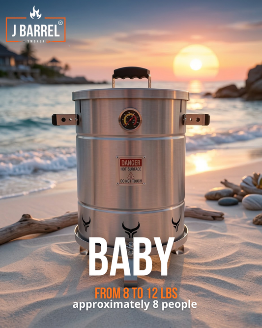 Jbarrel Baby Smoker (Mini: up to 12 lbs)